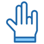 hand gesture icon