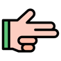 hand gesture icon