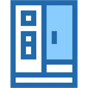 smart fridge icon