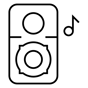 speaker icon