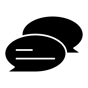 speech bubble icon