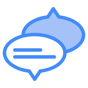 speech bubbles icon