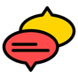 speech bubbles icon