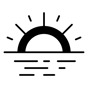 sunrise icon