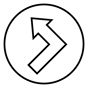 double arrow icon