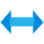 two-sided arrow icon