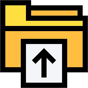 upload folder icon