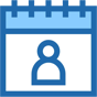 user calendar icon