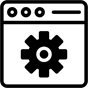 web settings icon