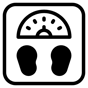 weight scale icon
