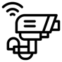 wireless security camera icon