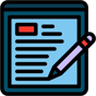 writing icon