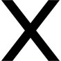 X icon