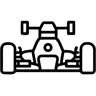 formula 1 line icon