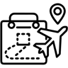 行李 线条 图标