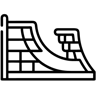 rampe line icône