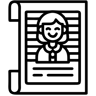 恢复 线条 图标