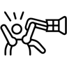vuvuzela line icona