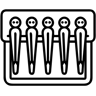 裁縫用ピン line アイコン