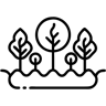 自然 line 图标