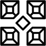 gem setting line icon