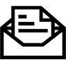 ظرف خط أيقونة
