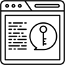 kata kunci line ikon