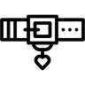 衣领 line 图标