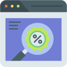 Rabattanalyse flat Icon
