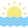 sunrise flat icon