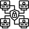 网络安全 line 图标