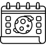 calendar line icon