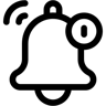 notification line icon