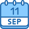 calendar two color icon