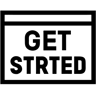 开始 线条 图标