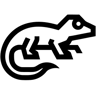 Eidechse line Icon