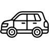 车 线条 图标