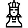 ملكة line أيقونة