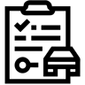checklist line icon
