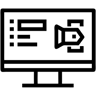 computer line icon