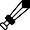 Schwert duotone Icon