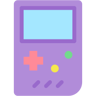 handheld game flat icon