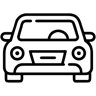 车 线条 图标