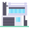 modernes Haus flat Icon