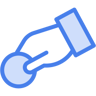 donación two-color icono