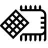 رقاقة خط أيقونة