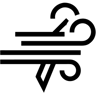 wind line icon