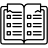 checklist line icon