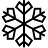снежинка line иконка