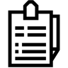 checklist line icon